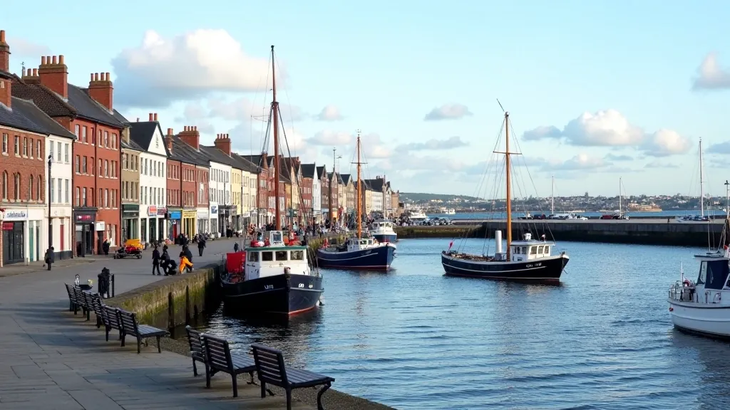 Dublin Harbour Pier Walk